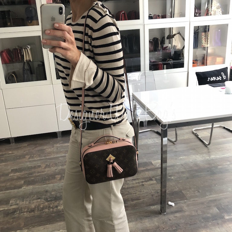 Louis Vuitton Monogram Saintonge Crossbody With Freesia Pink - A World Of  Goods For You, LLC