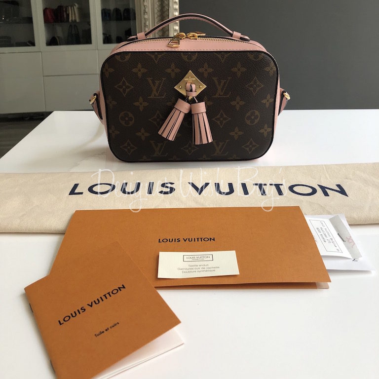 Louis Vuitton Saintonge Pink - Designer WishBags
