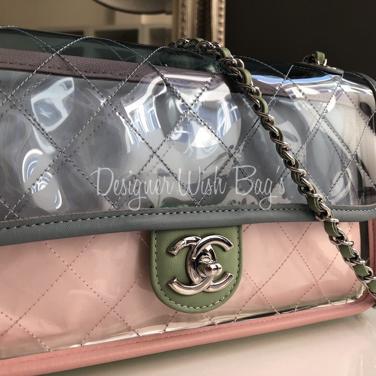 Chanel PVC Flap 18S - Designer WishBags