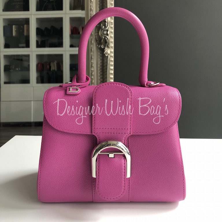 Delvaux Mini Brillant Charm Pink Leather ref.390008 - Joli Closet