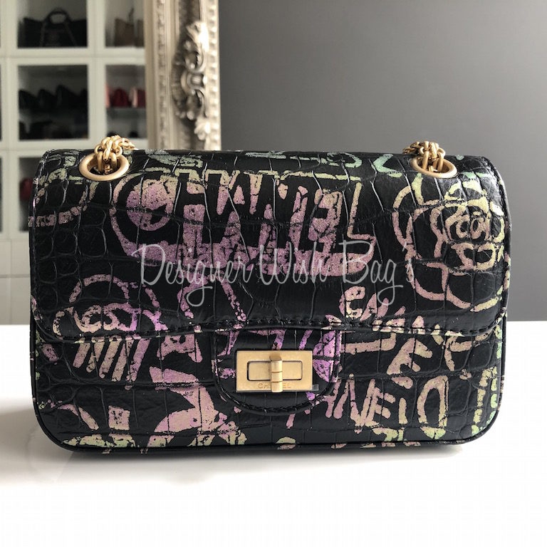 Chanel Mini Reissue Graffiti 19A - Designer WishBags
