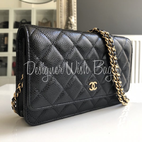 chanel woc black caviar ghw
