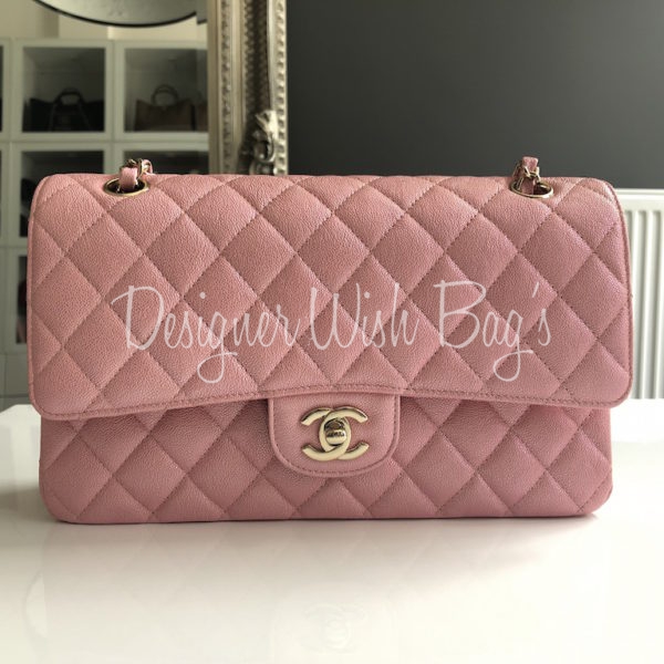 Chanel Timeless Iridescent Pink 19S - Designer WishBags
