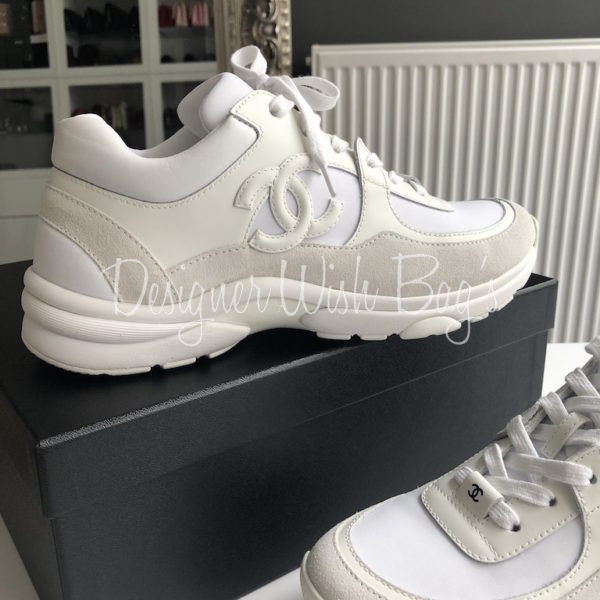 reform Syd andrageren Chanel Sneakers White 39 - Designer WishBags