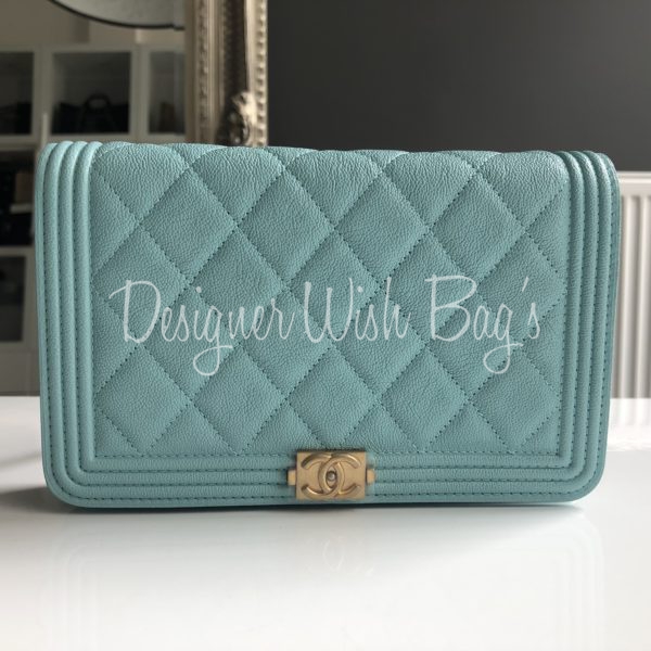 Chanel Leboy Flap Bag  Blue  Top Grade Luxury Bags  Wallets on  Carousell
