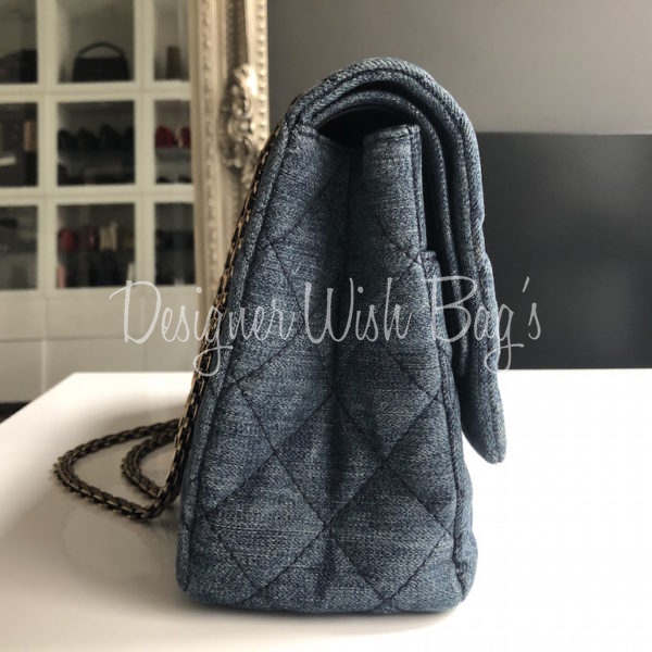 Chanel Reissue Denim Designer WishBags