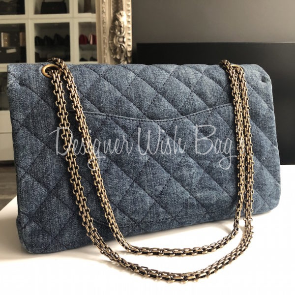 Chanel Reissue Denim Designer WishBags