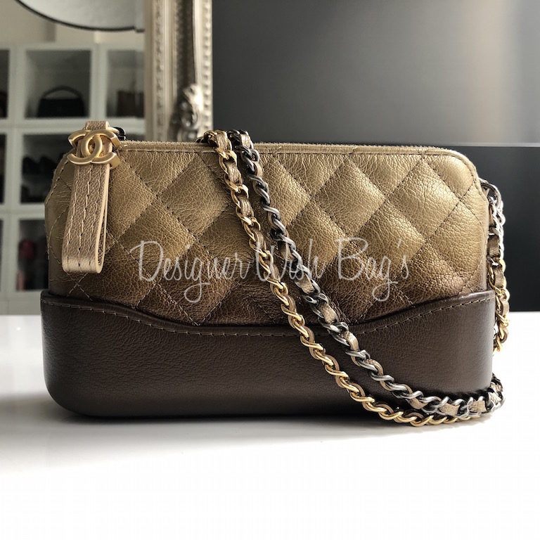 chanel gabrielle wallet on chain