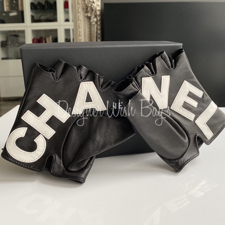 Chanel Spring Summer 2019 Leather Pouch Gloves · INTO