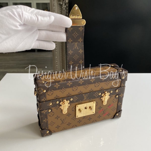 Louis Vuitton Petite Malle Bag Trunk - Like New - OneLuxury