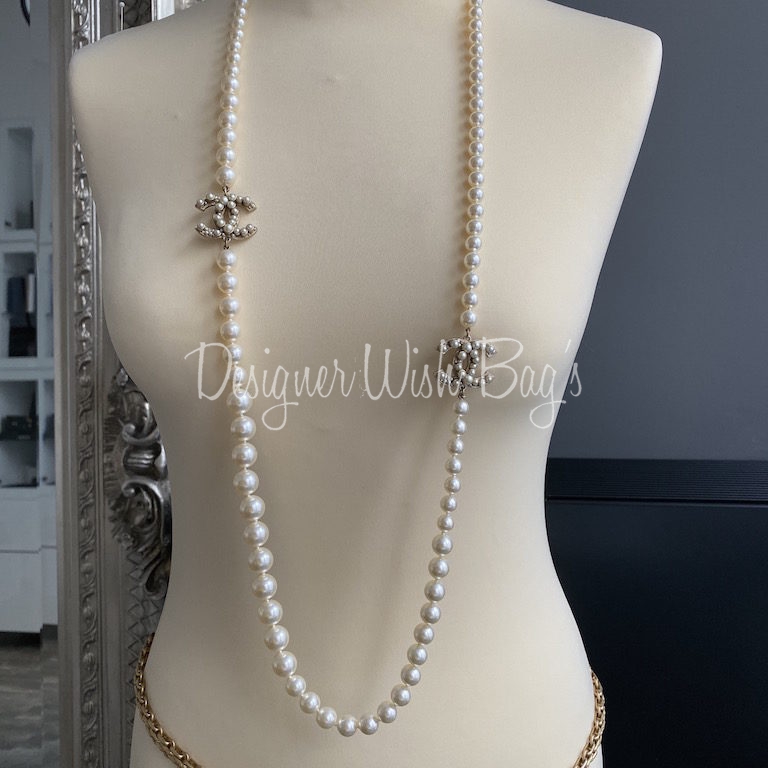 Chanel Pearl Necklace 14S