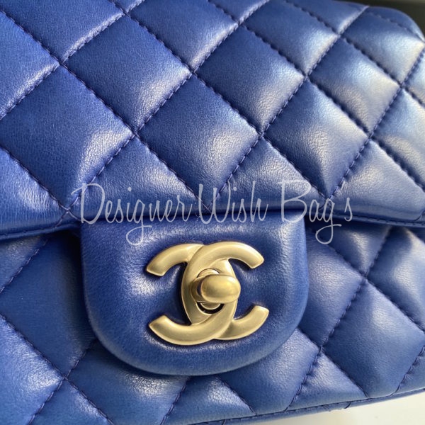 Chanel Mini Royal Blue - Designer WishBags