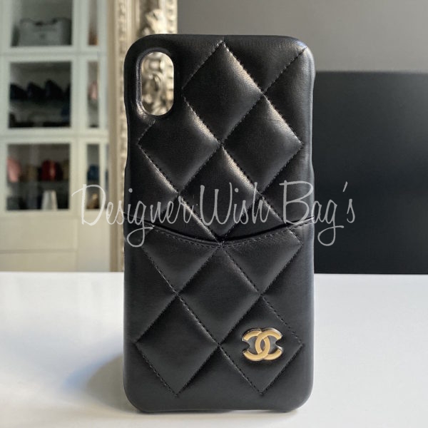 Chanel Iphone Cover XS MAX - Designer WishBags
