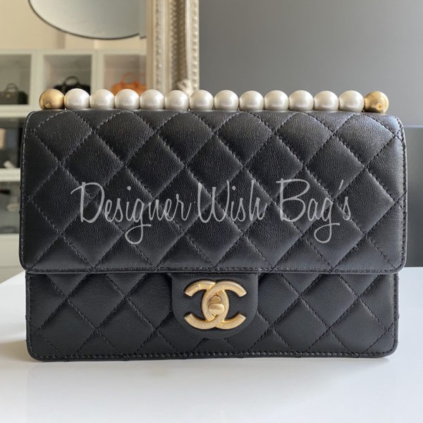 Chanel Pearl Flap Bag 20C