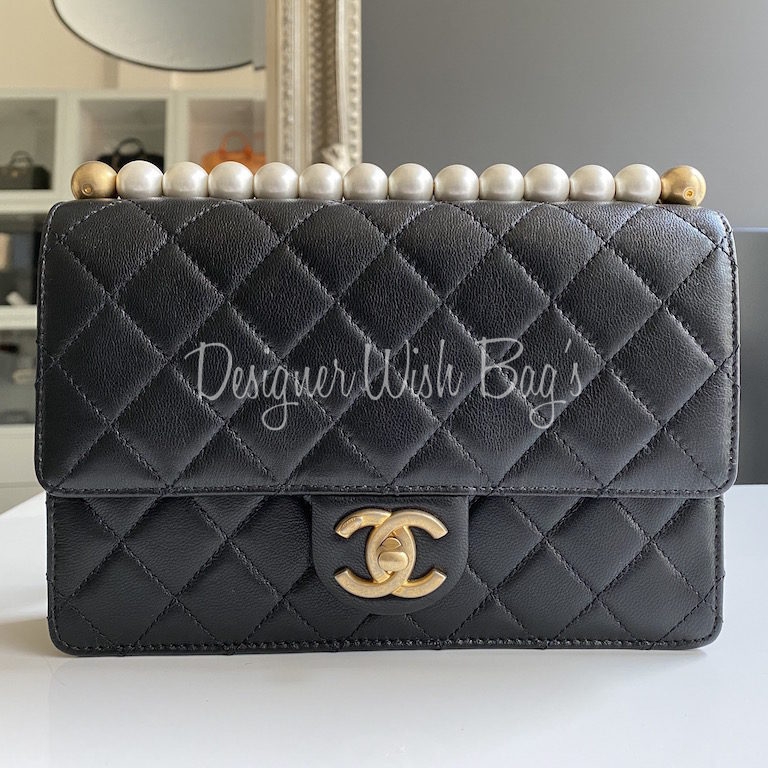 Chanel Pearl Flap Bag 20C