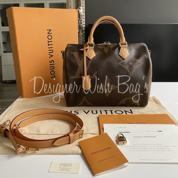 Louis Vuitton Speedy Giant Monogram - Designer WishBags