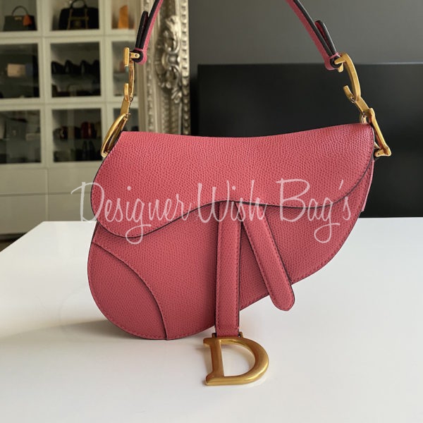 Dior Saddle Medium Calf Pink  SACLÀB