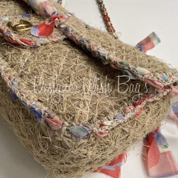 Chanel Straw-Raffia Flap Bag - Designer WishBags