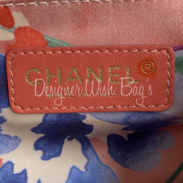 Chanel Straw-Raffia Flap Bag