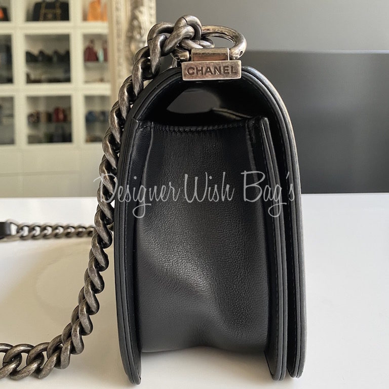 Chanel Limited Edition Small Boy Bag With Sequins