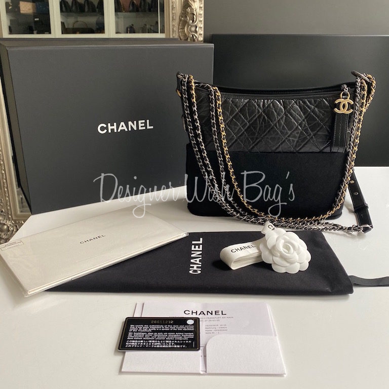 Chanel Gabrielle Silver - Designer WishBags