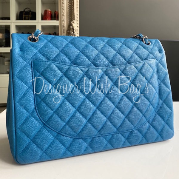 Chanel 19 Maxi Royal Blue - Designer WishBags