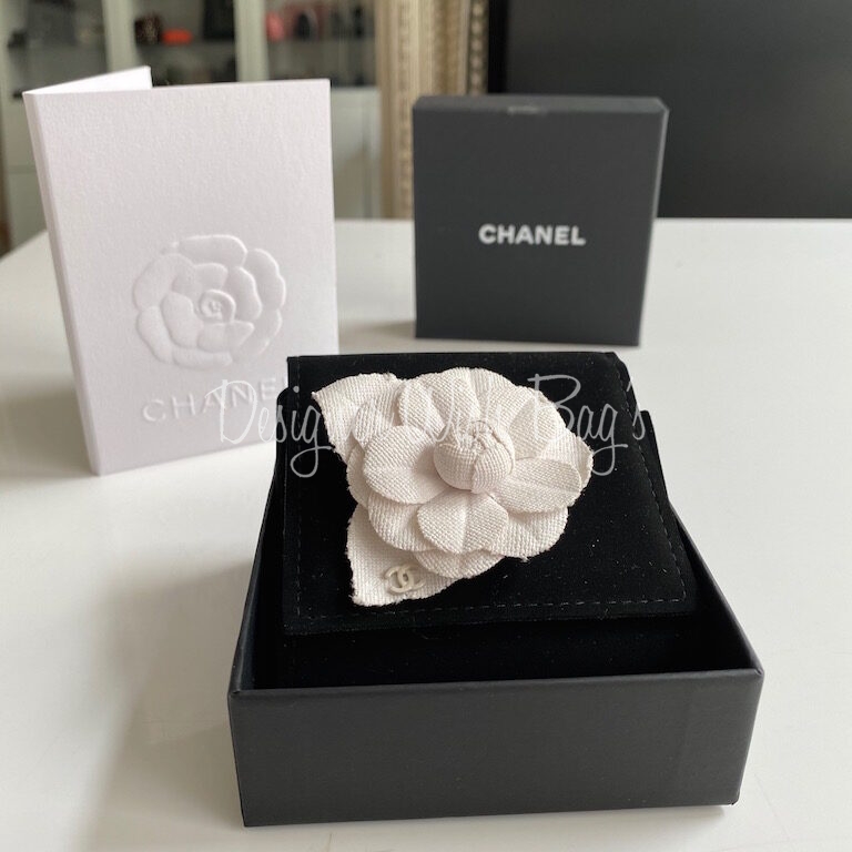 Chanel Camellia Flower Earrings Brooch Set - CharityStars