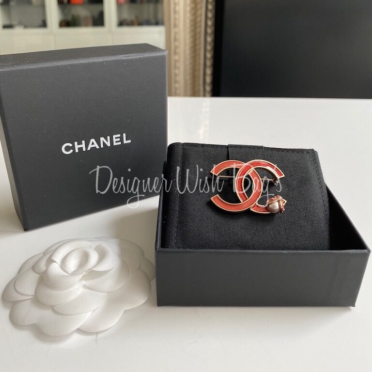 Chanel Ladybug Brooch 18P - Designer WishBags