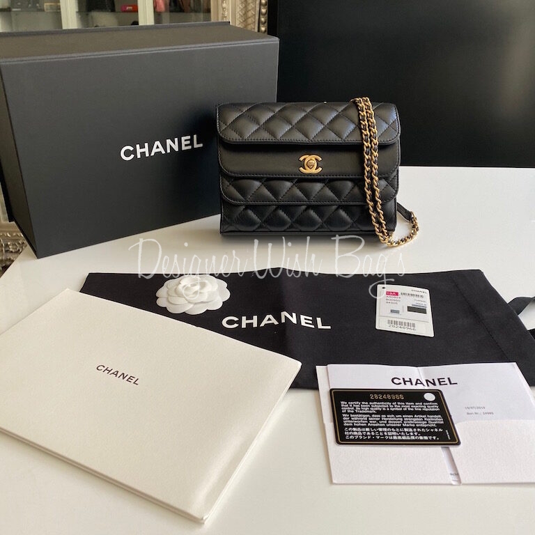 Chanel Triple Flap Bag Small - Designer WishBags
