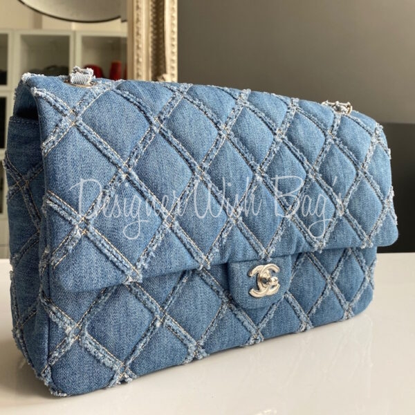 Chanel Denim Flap Bag 20S