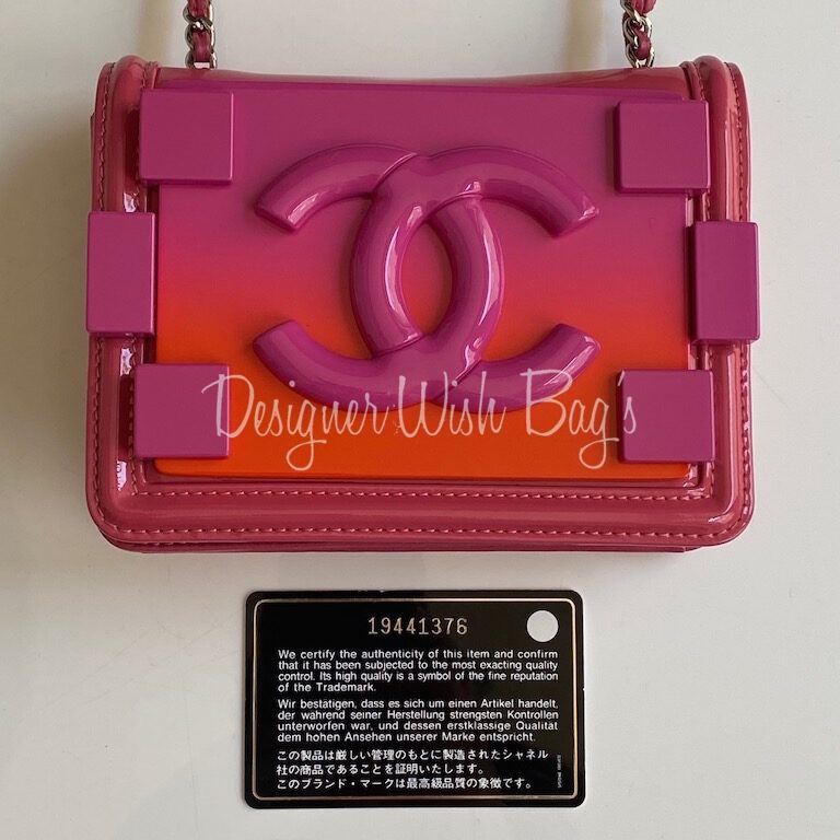 Pre-owned 2014 Boy Brick Lego Shoulder Bag In Pink