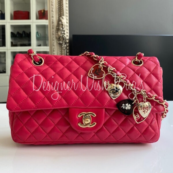 chanel purse with charms