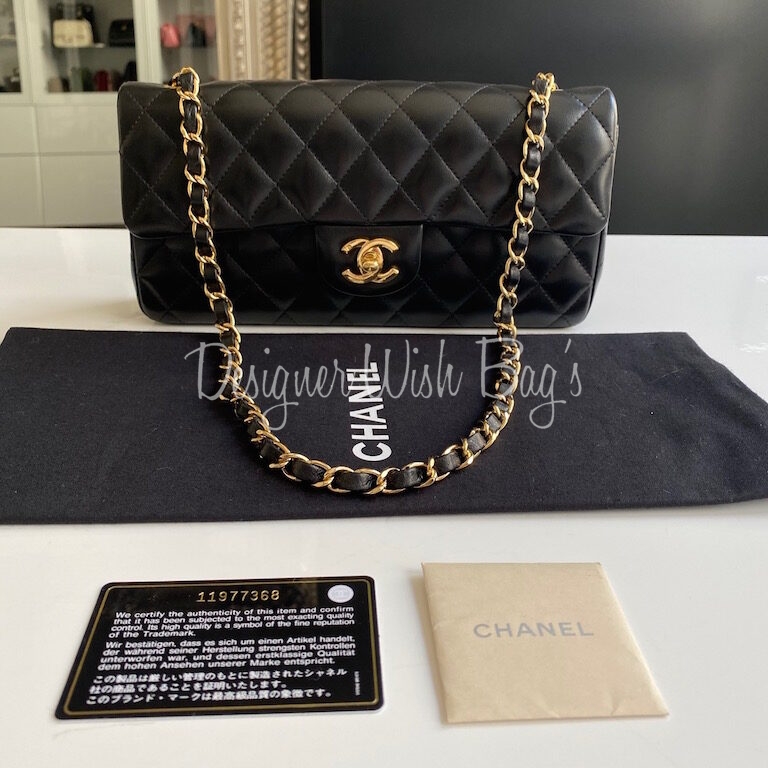 Chanel East/West Classic Single Flap Bag
