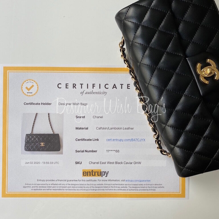 Chanel Black Patent Leather East West Reissue Flap Bag – Only