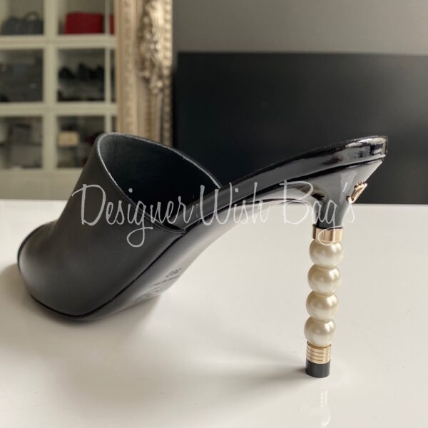 Chanel Pearl Heel Shoes - Designer WishBags