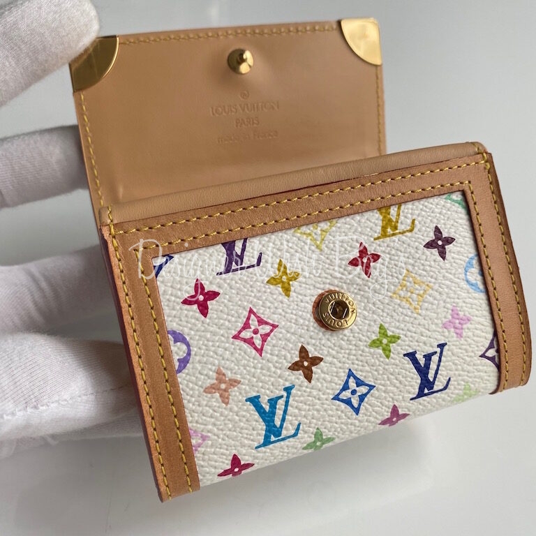 Louis Vuitton Murakami wallet Multiple colors Leather ref.920406