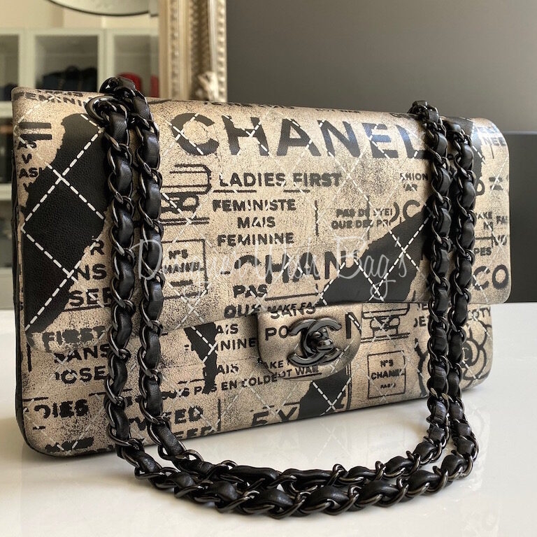 Chanel Classic Medium Newspaper - Designer WishBags