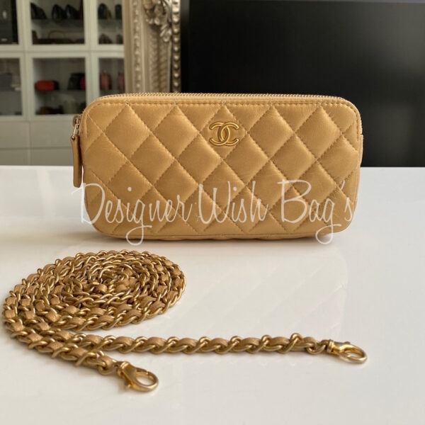 Chanel Pochette Gold - Designer WishBags