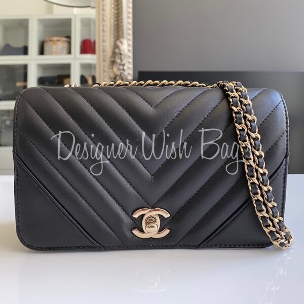 Chanel Black Mini GHW - Designer WishBags
