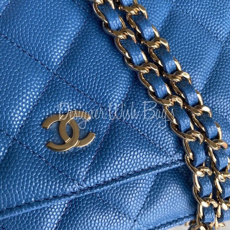 Chanel WOC Blue Caviar - Designer WishBags