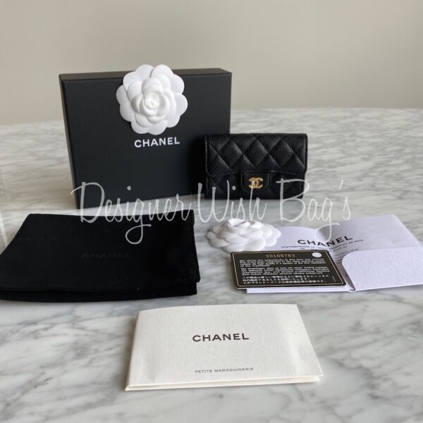 CHANEL Fashion - Card holder  Chanel wallet, Chanel boutique, Chanel flower