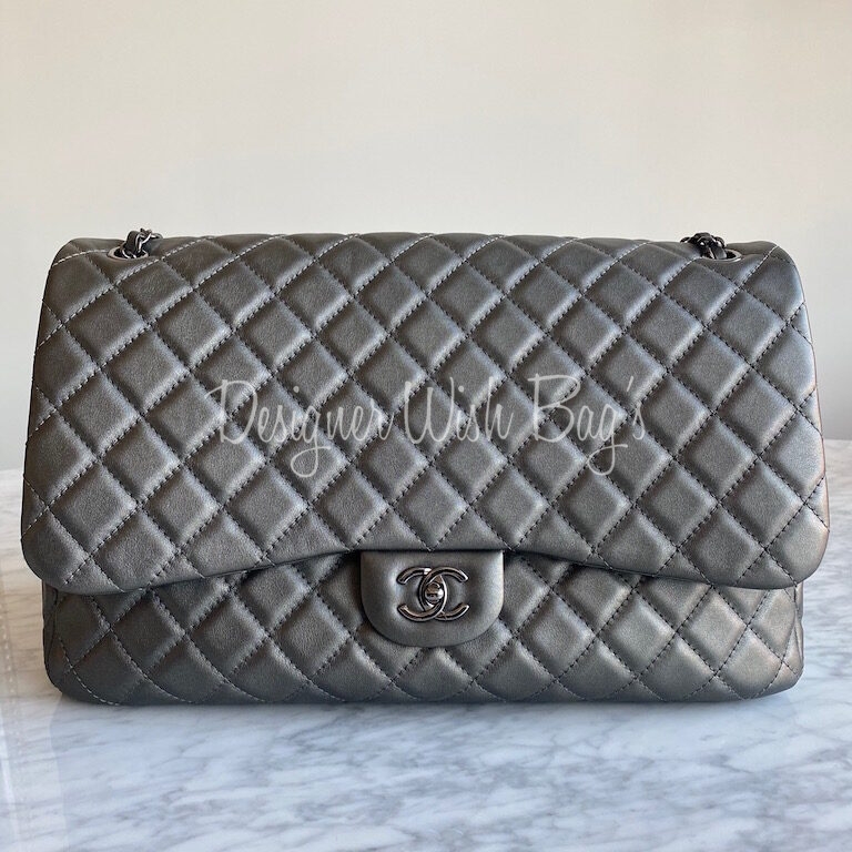 Chanel Two Tone Black and White Flap Bag Rare Limited Edition