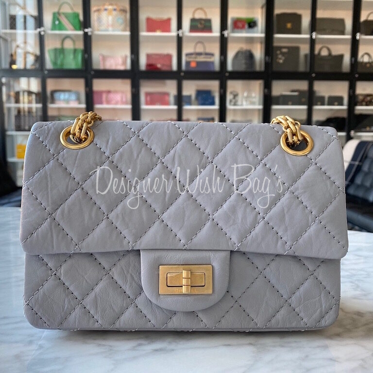 Chanel Reissue Mini Grey 20P - Designer WishBags