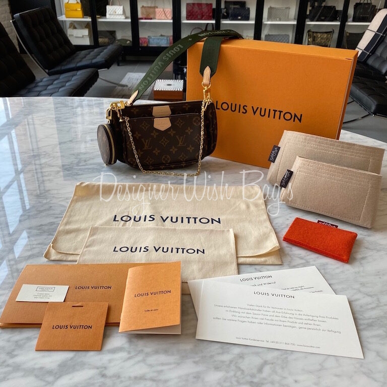 Louis Vuitton Multi Pochette Pink Strap GHW – Bag Religion