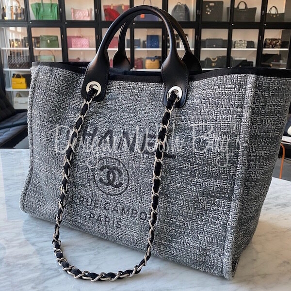 Chanel Deauville Grey/Black