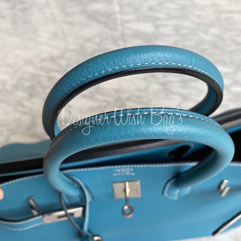 Hermès Birkin 35 Blue Jean - Designer WishBags