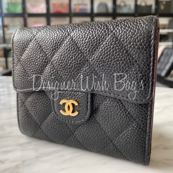 Chanel Wallet Compact Trifold - Designer WishBags