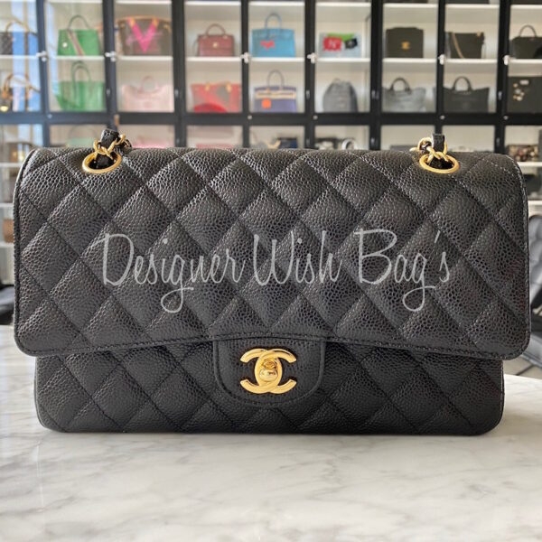 Chanel Classic Medium Black - Designer WishBags