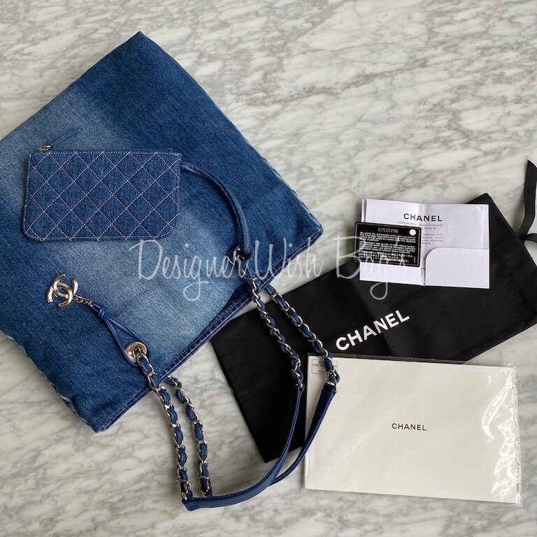 Chanel Denim Tote Bag 19P - Designer WishBags