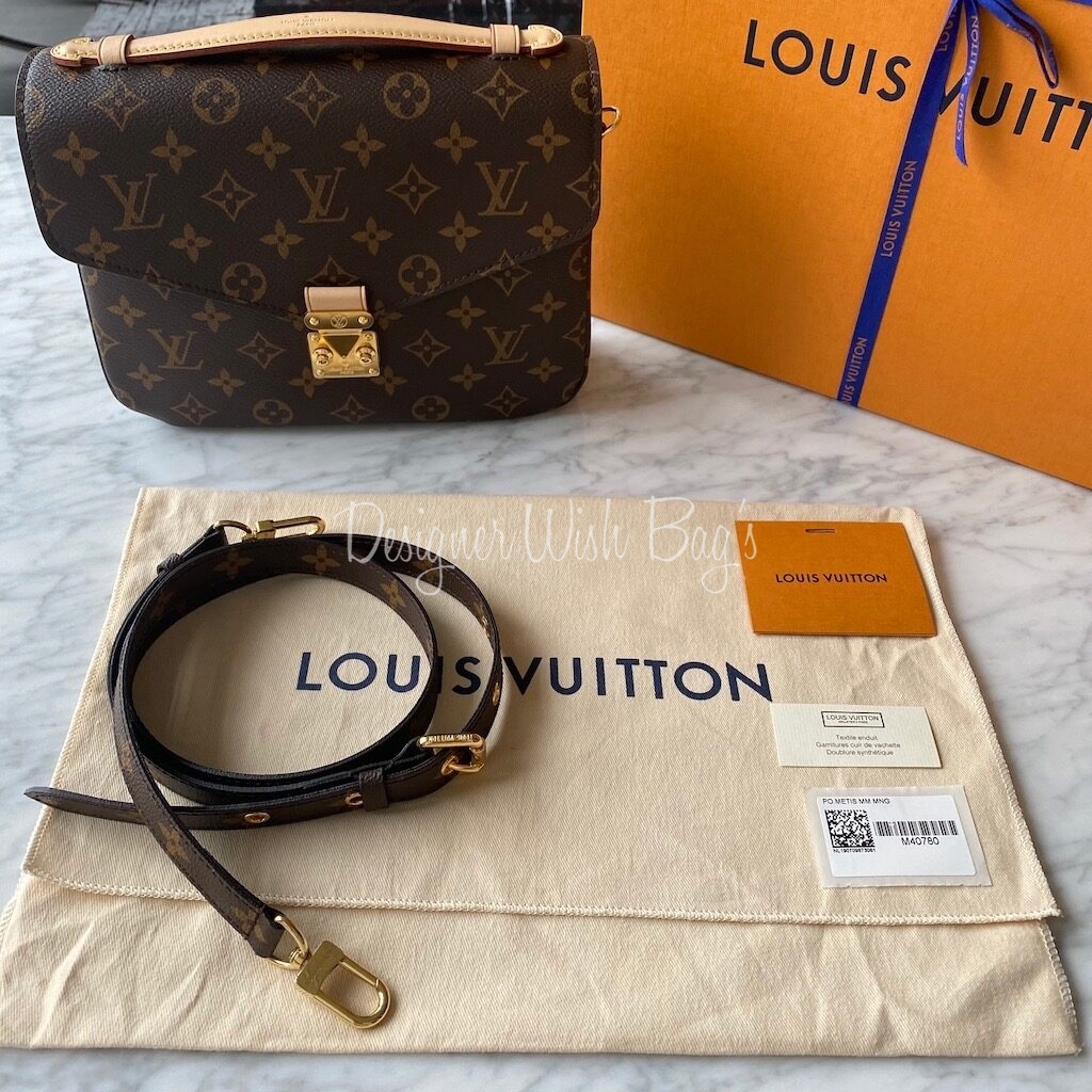 LOUIS VUITTON Shoulder Bag M40780 Pochette Metis MM Monogram